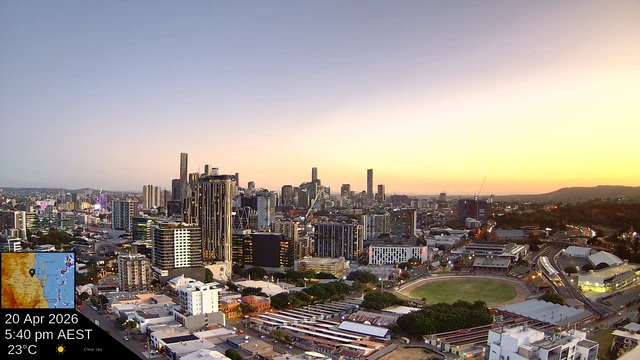 ブリスベンのスカイライン