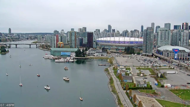 バンクーバーの港