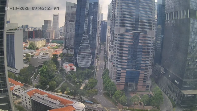 シンガポールのダウンタウン